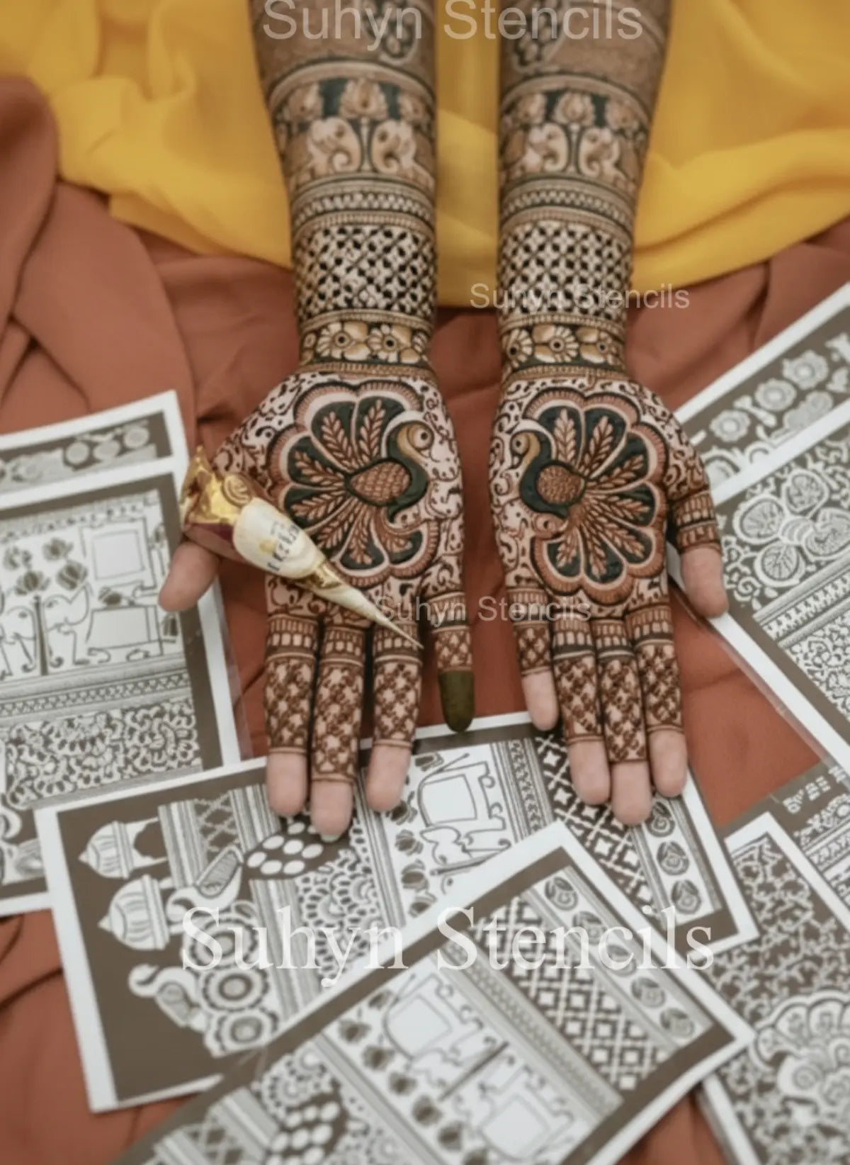Royal Peacock Arabic Style
