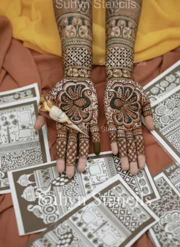 Royal Peacock Arabic Style