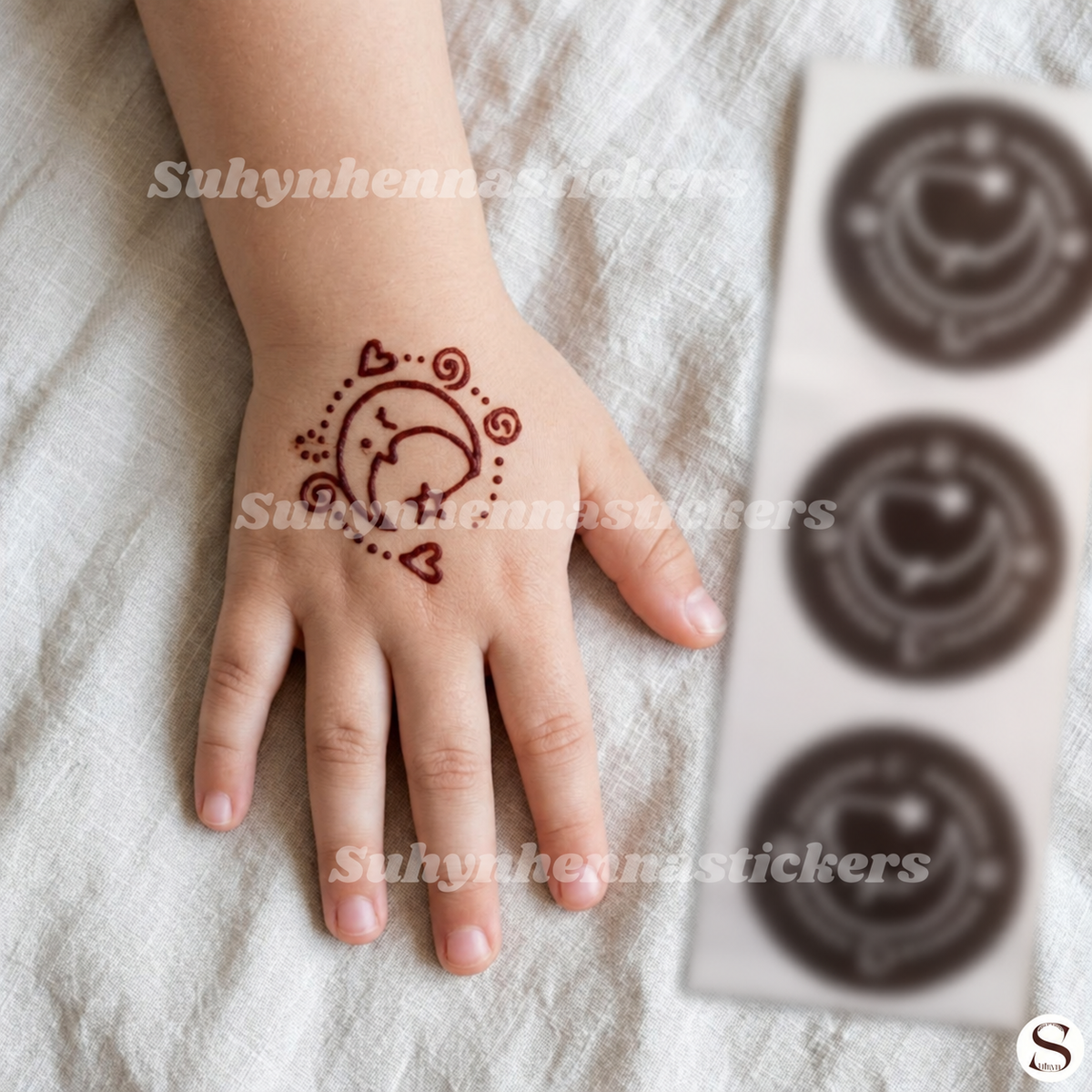 Baby moon stencils for eid, by suhyn - K6